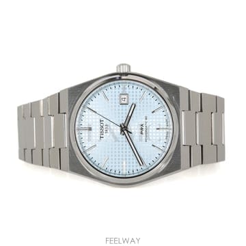 티쏘 PRX 파워매틱80 시계 아이스블루 40MM 워치 T137.407