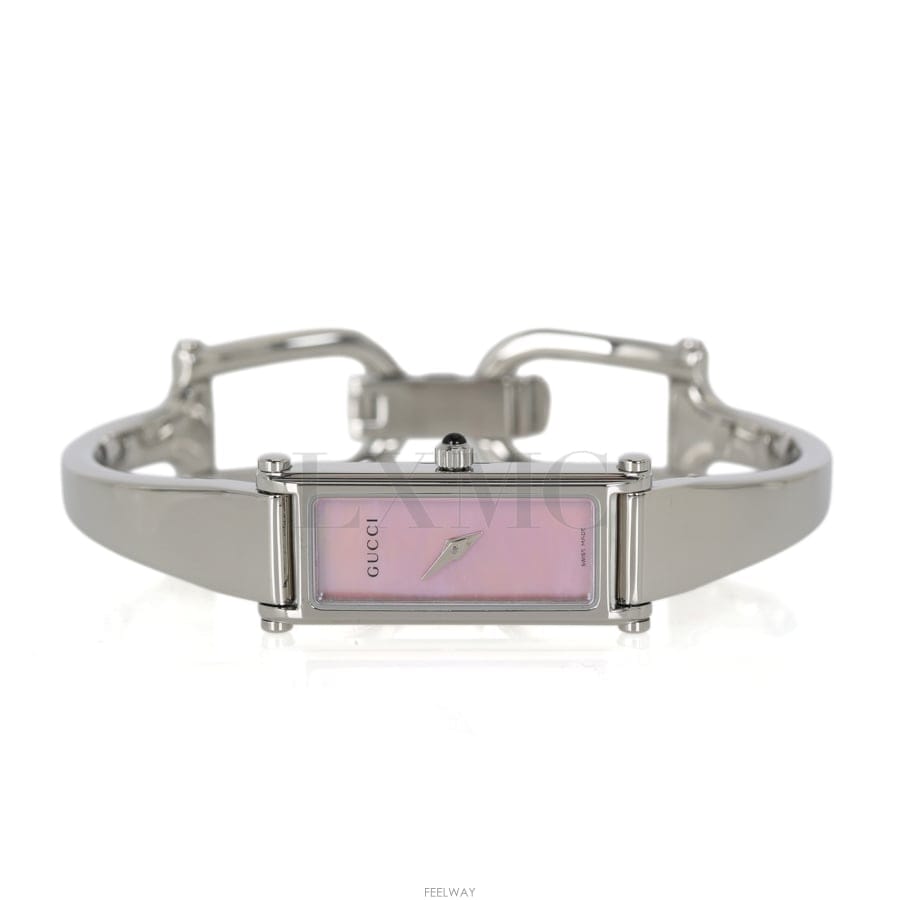 GUCCI 빈티지 워치 핑크 자개판 41mm