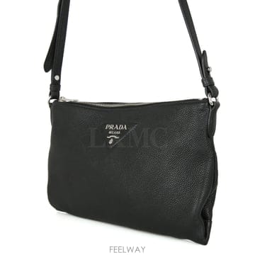 PRADA �̽����ڢ������ ���ڷ� ���̳� ũ�ν��� ���� �Ｑ �̴� ����� 1BH050�̽���������� ���ڷ� ���̳� ũ�ν��� ���� �Ｑ �̴� 