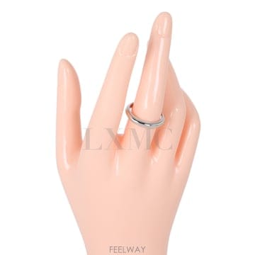 TIFFANY & Co �̽����� ��Ƽ�Ĵ� ���Դ� �б׷��� ��� ��, �÷�Ƽ��, �β� 4mm 16.5ȣ�̽����� Ƽ�Ĵ� ���Դ� �б׷��� ��� ��, �÷�Ƽ��, ��