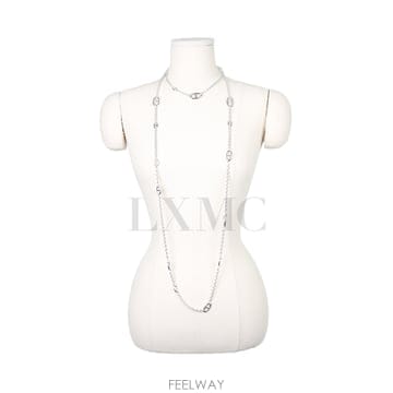 에르메스 파랑돌 샹달 체인 목걸이 160CM