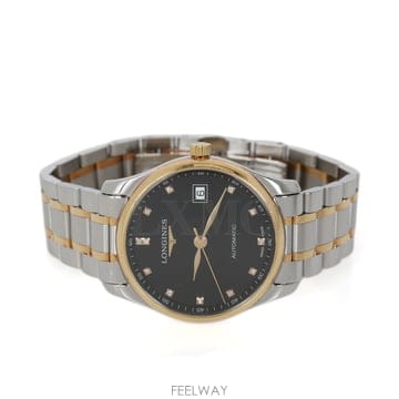 론진 마스터 컬렉션 18K 콤비 시계 오토매틱 워치 L2.518.5