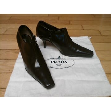 PRADA ����� ���ٳ� ��ũ���� Űư�� ��ǰ �������� 36.5- (235mm)����� ���ٳ� ��ũ���� Űư�� ��ǰ �������� 36.5- (2