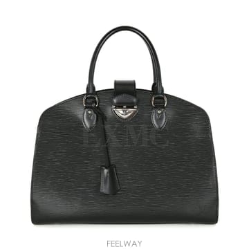 루이비통 에삐 퐁네프 GM 블랙 실버 M59042 보스턴 토트백