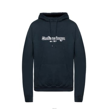 (당일) 발렌시아가 로고 자수 후드 583215