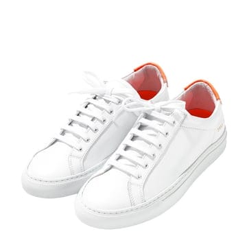 [커먼프로젝트] (3893 3080 WHITE ORANGE) 여성 레트로