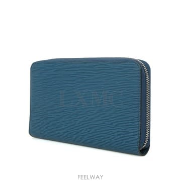 미스코코♥루이비통 오거나이저 에피레더 블루 지퍼 장지갑 M60619