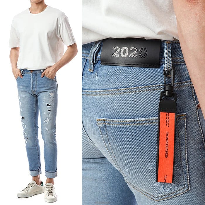 Ʈ 트라마로사2020 오렌지 스트랩 탈부착 슈퍼디스 연청진