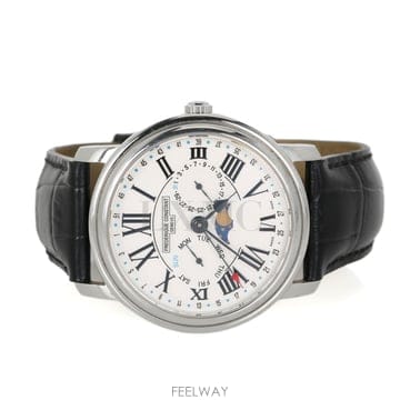 프레드릭콘스탄트 클래식 비즈니스 타이머 문페이즈 워치 41mm