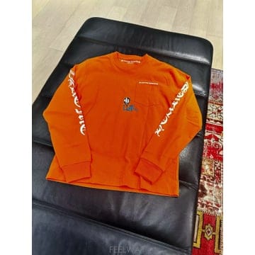 26FW 크롬하츠 matty boy 오렌지 롱슬리브 티셔츠