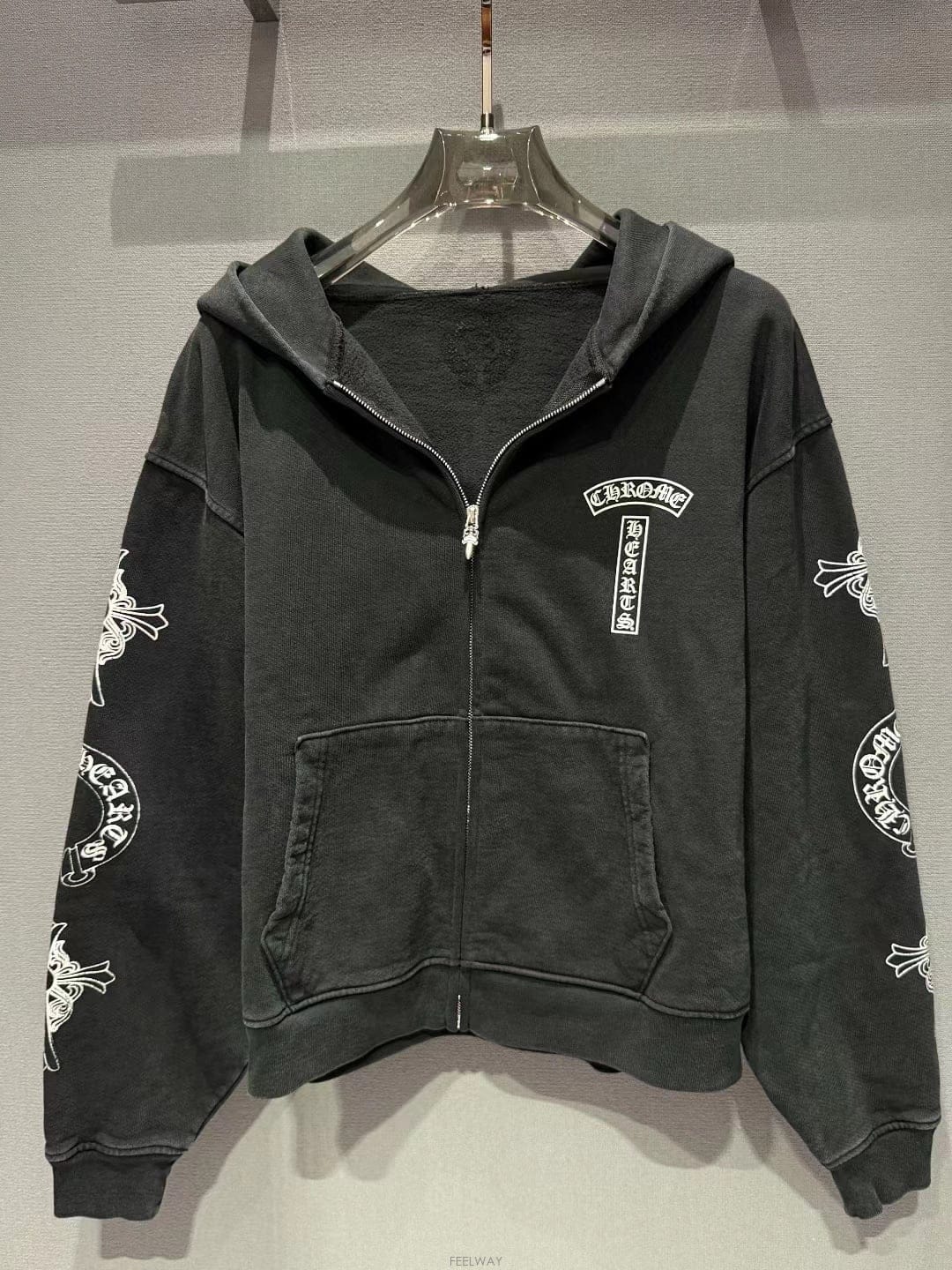 26SS 크롬하츠 F&F 후드 집업 자켓