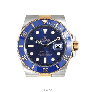 [탑타임] 롤렉스 서브마리너 데이트 콤비 청판 40mm 116613LB