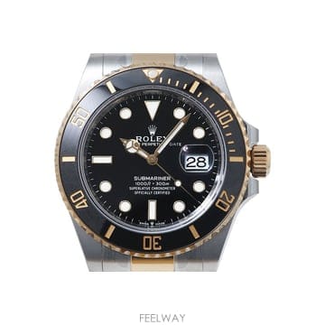 [탑타임] 롤렉스 서브마리너 데이트 콤비 검정판 흑콤 41mm 126613LN