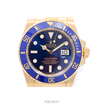 [탑타임] 롤렉스 서브마리너 골드 청판 116618LB 40mm