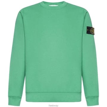 [스톤아일랜드] 21FW 751563020 V0050 와펜패치 크루넥 맨