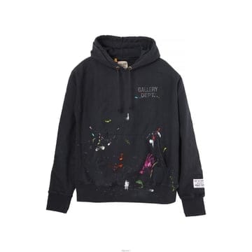 갤러리디파트먼트 페인트 로고 후디 GD-EN-2020-P 블랙