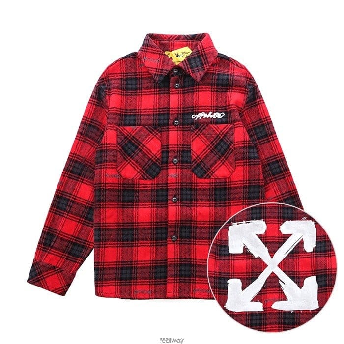 Off White ����ȭ��Ʈ Ű�� ��ũ��Ʈ�ΰ� �����þַο� ���� �ö��� üũ���� (����,4~6��)21FW ����ȭ��Ʈ Ű�� ��ũ��Ʈ�ΰ� �����þַο� ���� �ö��� 