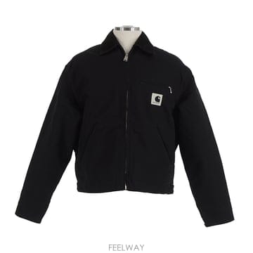 26FW 칼하트윕 OG 디트로이트 여성 자켓 블랙 I032236 00E02