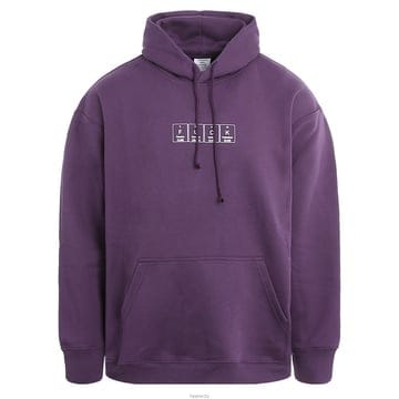 [국내/당일] UE51TR250A AUBERGINE 베트멍 포 스퀘어 로고 후드티