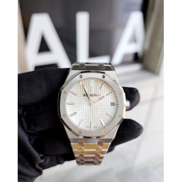 오데마피게 로얄오크 블랙판 스틸 41mm
