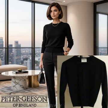 | Other Brand | PETER GEESON Black Knit made in EnglandPETER GEESON Black Knit made in England