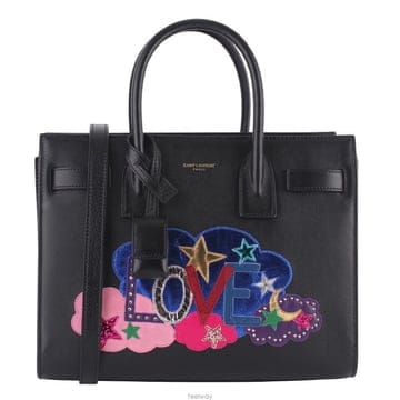 Saint Laurent [SAINT LAURENT] ��Ƽ �÷� ��ġ��ũ ���̺� �� �� �ָ� ����� 413047 CW7V1 1077[SAINT LAURENT] ��Ƽ �÷� ��ġ��ũ ���̺� �� �� �ָ� 