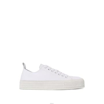 앤 드뮐미스터 GERT LOW-TOP DENIM 스니커즈 화이트 2201-M-N03-185-001