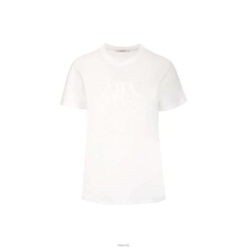 막스마라 PARK 파크 자수 티셔츠 19460229600 화이트