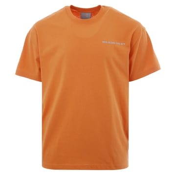 [국내/당일] VL12TR420X FLUO ORANGE 베트멍 넘버 프린팅 반팔티
