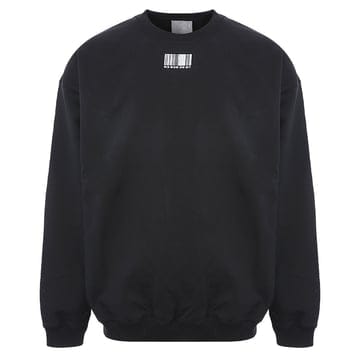 [국내/당일] VL12TR140B BLACK 베트멍 스몰 바코드 블랙 오버 맨투맨