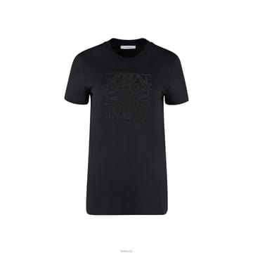 막스마라 PARK 파크 자수 티셔츠 19460229600 블랙