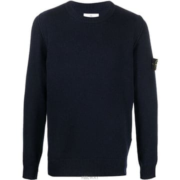 [스톤아일랜드] 22FW 7715508A3 V0020 와펜패치니트