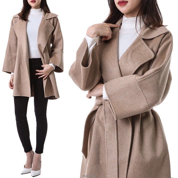 《당일발송》 막스마라 JERRY 캐시미어 벨티드 코트