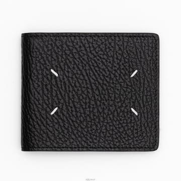 (당일) 25FW 메종 마르지엘라 스티치 바이폴드 블랙 반지갑 SA1UI0016 P4455 T8013
