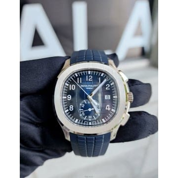 파텍필립 아쿠아넛 트래블타임 블루&화골 41mm
