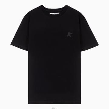 (당일) 25SS 골든구스 글리터 스타 로고 블랙 여성 반팔 티셔츠 GWP01220 P000593 90100