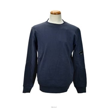 13CMSS022A 888/ 라운드 넥 네이비 스웨트셔츠