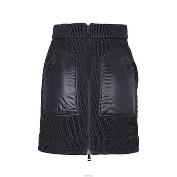 [국내/당일]22FW 2D00002 539AQ 999 몽클레어 여성 A라인 블랙 패딩 스커트