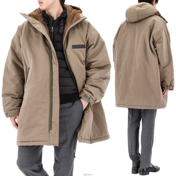 아크네 시어링 후드 패딩 CXX