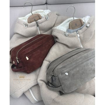 [국내즉시배송]브루넬로 쿠치넬리 코듀로이 캐시미어 샌드베이지 패딩 옷걸이 수트케이스 풀세트 포함♡