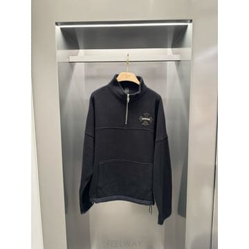 26FW 크롬하츠 크로스 패치 후리스 아노락 티셔츠