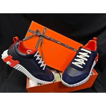 [ RNC ]에르메스 바운싱 BOUNCING 스니커즈 네이비 오렌지