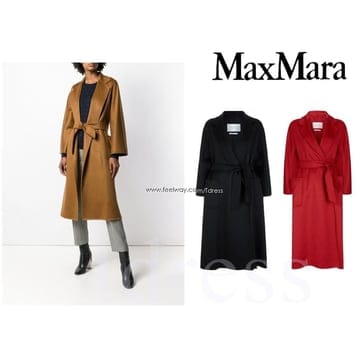 Max Mara 막스마라 루드밀라 구 라브로 롱코트 라브로코트