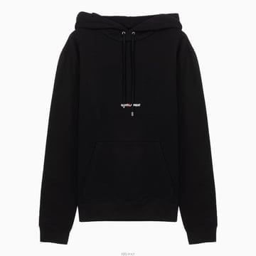 (당일) 23SS 생로랑 로고 리브 고쉬 블랙 여성 후드티 677256 YB2EZ 1035