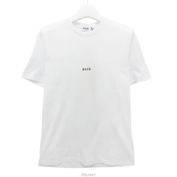 더팩토리 MSGM 미니 로고 프린트 반팔티 2000MM500 200002 01