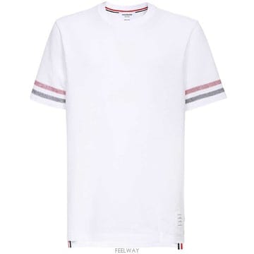 [톰브라운] MJS204A J0046 100 텍스쳐드티셔츠