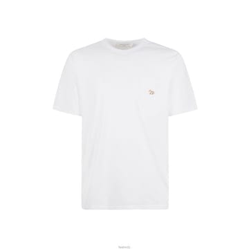 23SS 폭스 포켓 티셔츠 화이트 GM00116KJ0008 P100