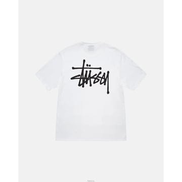 스투시 베이직 반팔 티셔츠 화이트 1904870 1905000