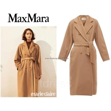 Max Mara 막스마라 101801 마담 카멜 코트
