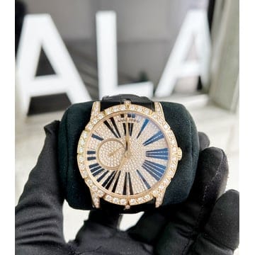 당일 *ALA* 로저드뷔 엑스칼리버 42mm 오토매틱 스톤 다이얼
